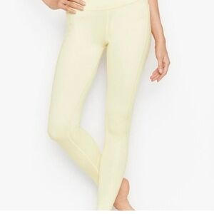 Victoria's Secret cream / yellow leggings